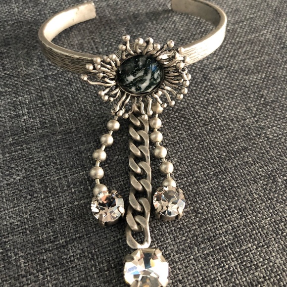 Charles & Keith crystal charms bangle - Picture 2 of 3